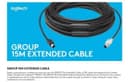 Удлинитель (кабель) - Logitech Group 15m extended cable