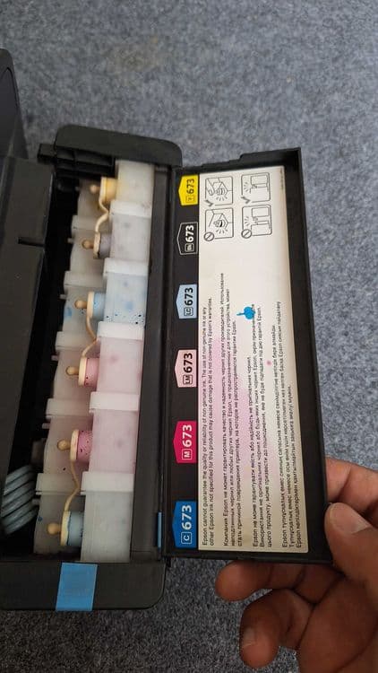 EPSON L805 sotiladi probeg 3515 ta dyuz 100% — 8