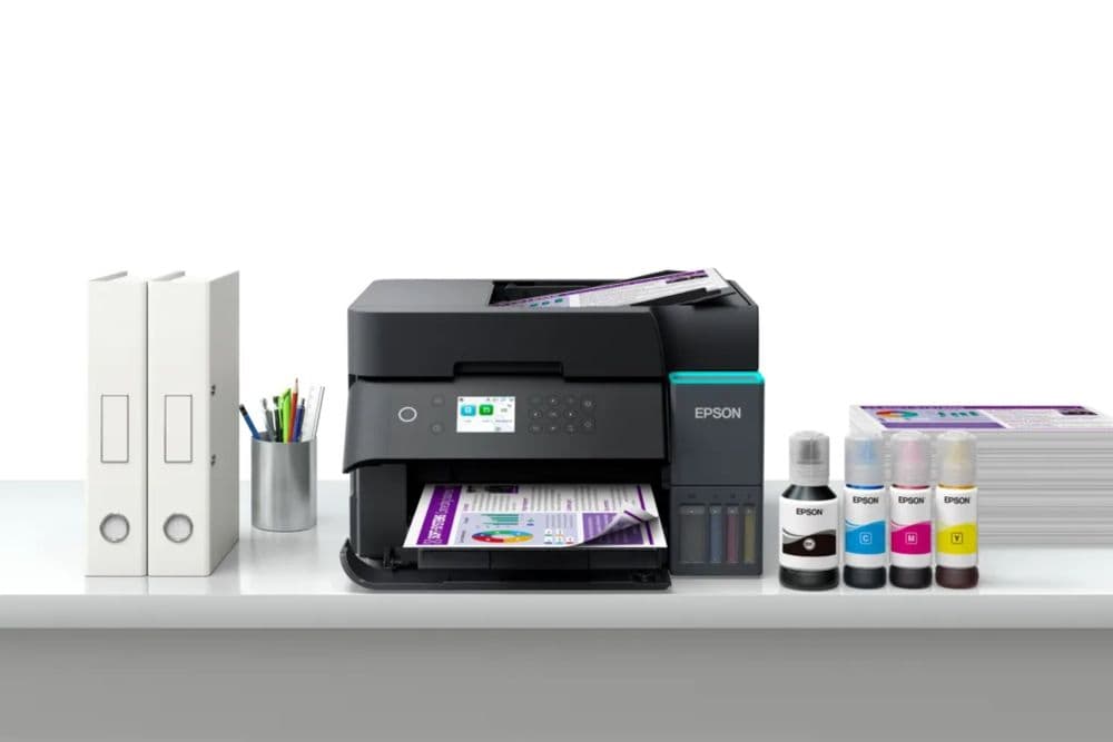 Принтер Epson EcoTank L6370 цветной чёрный — 2