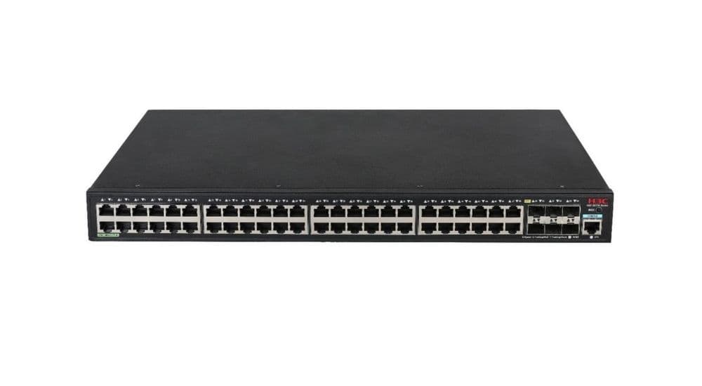 РАСПРОДАЖА H3C S5170-54S-PWR-EI — 48xPoE + 6x10G SFP+ — 2