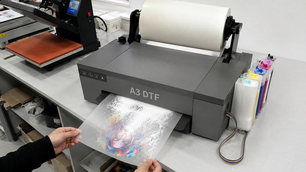 DTF printer kichik biznes, futbolka/kepka biznes — 4