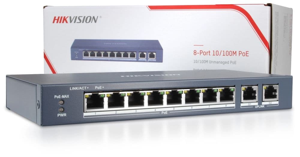 Продаётся новый PoE-коммутатор Hikvision DS-3E1310P-EI. — 3