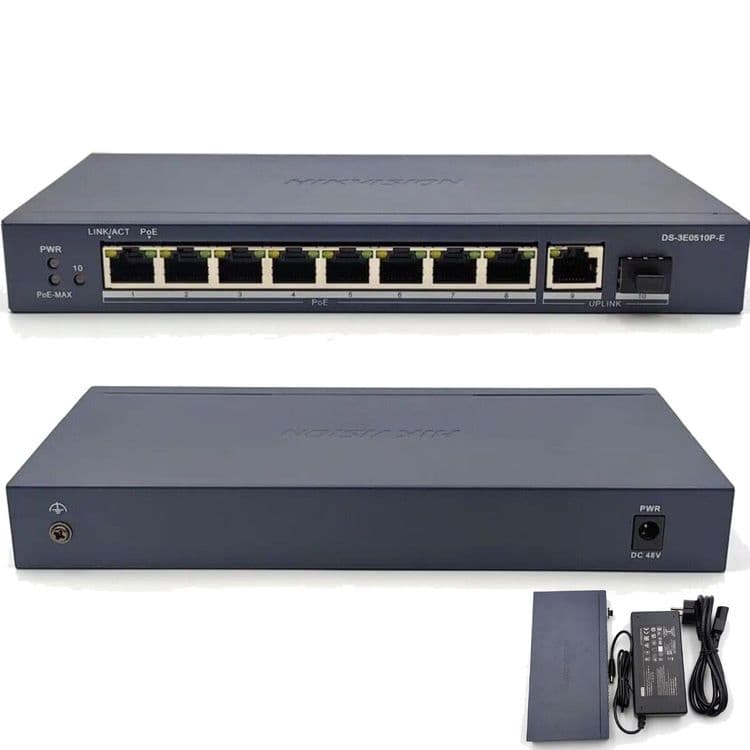 Продаётся новый PoE-коммутатор Hikvision DS-3E1310P-EI. — 4