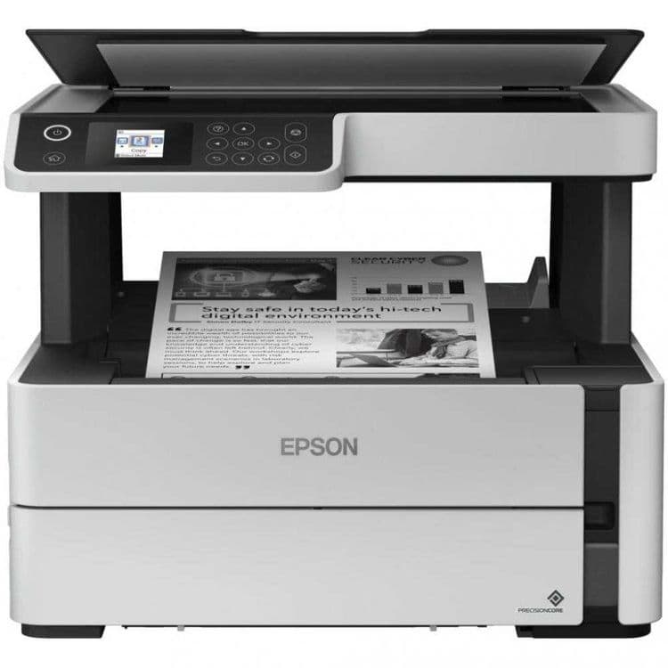 Новый черно белый принтер Epson M2140 двухсторонная печать — 2