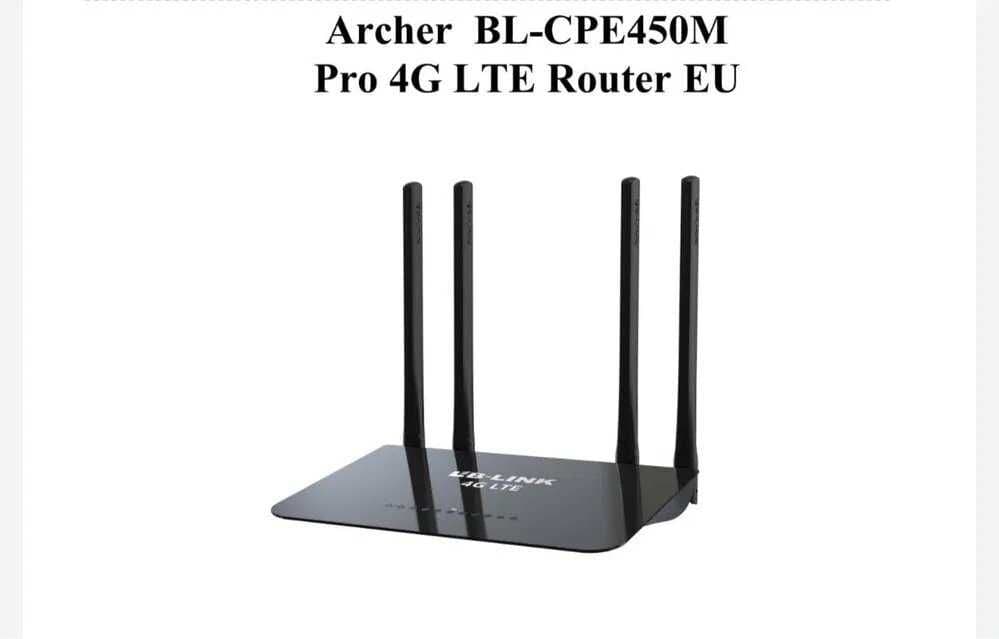 4G WiFi ROUTER LB-Link CPE450M + Simkarta tanlamaydi  (dostavka bor) — 2