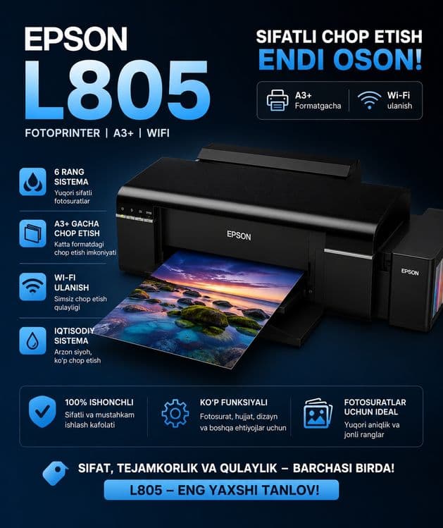 Printer sotiladi — 2
