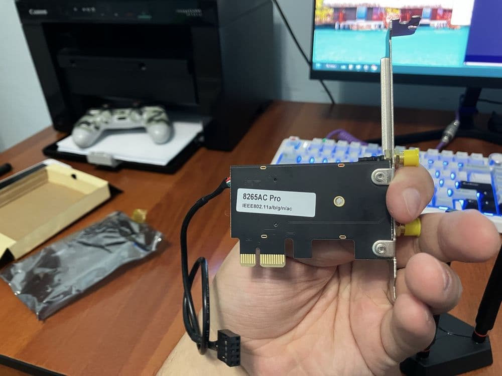 WIFI 5ghz pcie adapter — 8