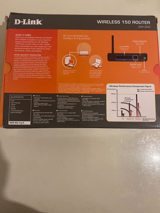 Router D-Link WIRELESS 150 ROUTER DIR 300 — 4