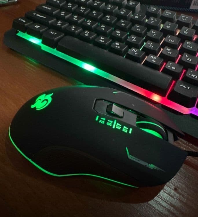 Игровая Мышь с RGB подсветкой | mishka — 2
