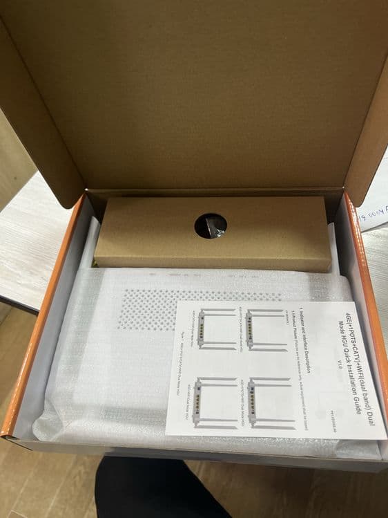 WAN wifi router + GPON ham tuwadi optomda — 3