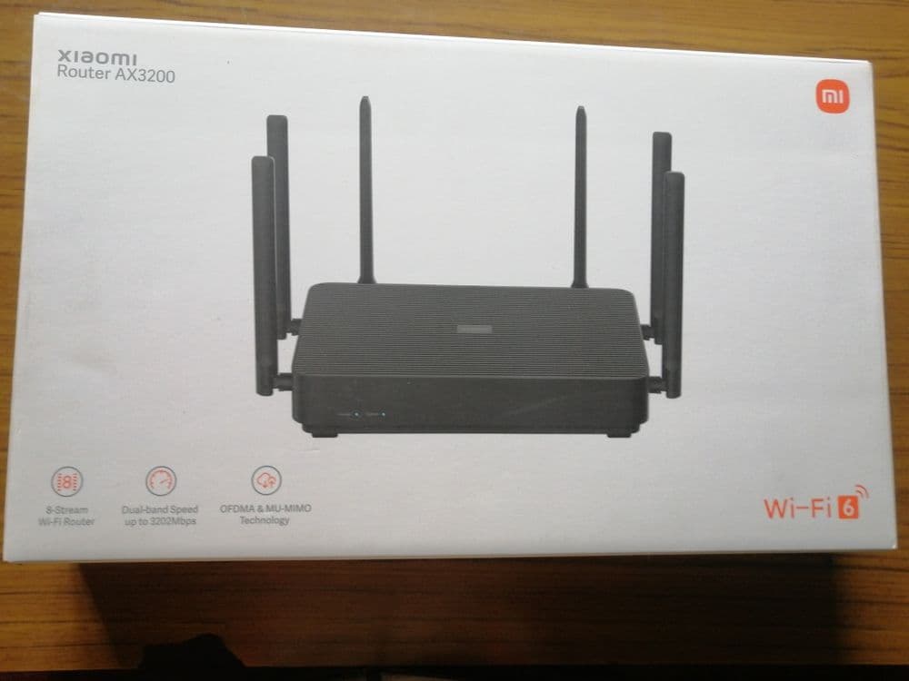 WiFe router xiami ax3200 — 1