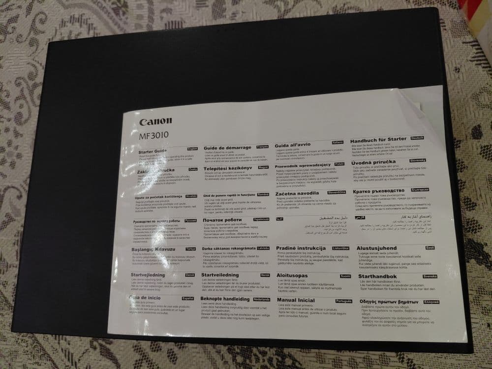 Принтер Canon i-SENSYS MF3010 сатылады (3 де 1) — 3