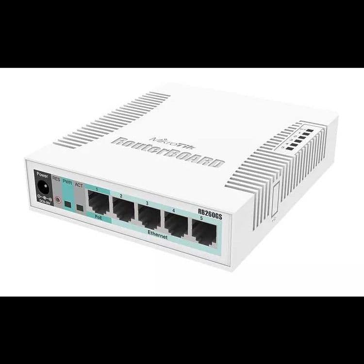 Коммутатор MikroTik RB260GS — 4