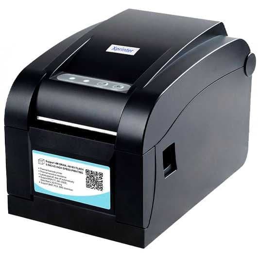 Xprinter XP-350B (USB + Serial) — Barcode printer | Rasmiy NDS bilan — 1