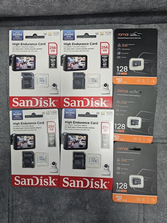 Карта памяти SanDisk High Endurance 256Gb — 5