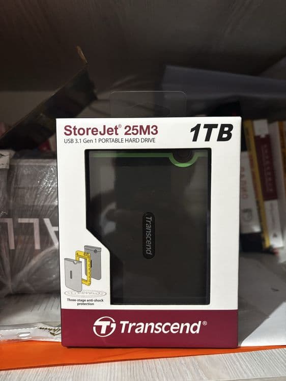 внешний накопитель Transcend 1 tb StoreJet® 25M3 — 3