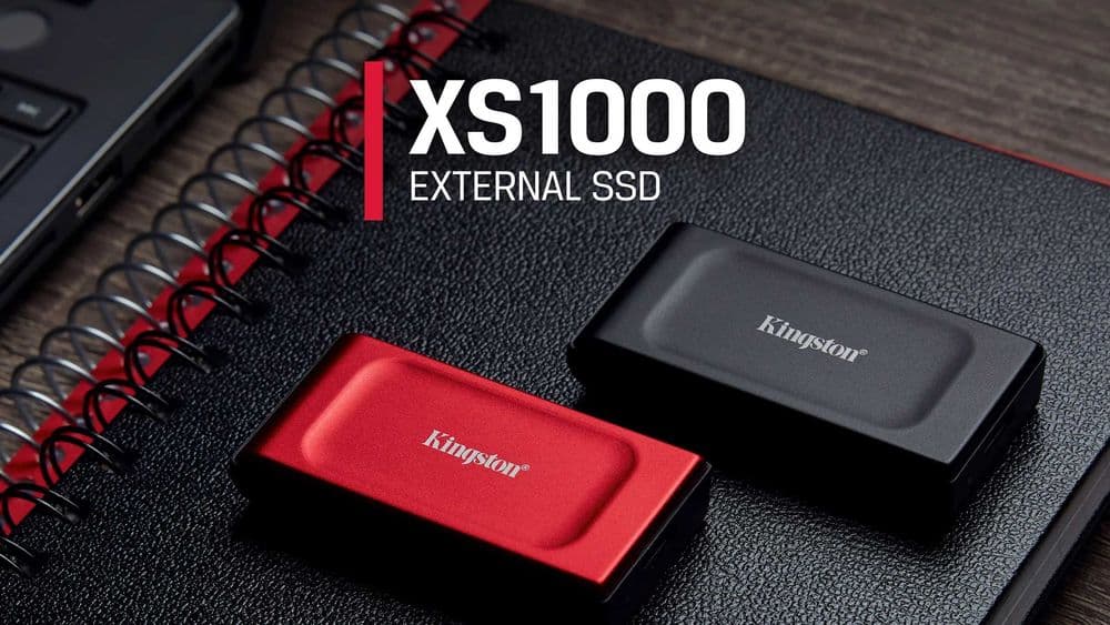 Портативный SSD - Kingston XS1000 1TB USB TYPE-C (1050MB/s) — 1