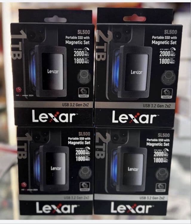 Новый Lexar ssd magsafe.1tb.2tb.Portable ssd.SL500.Внешный накопитель. — 9
