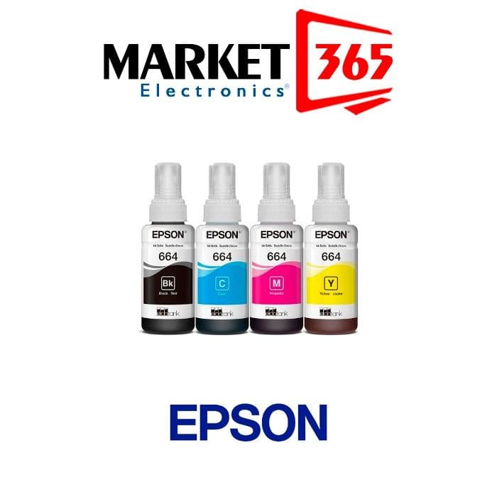 Оригинал! (4шт) Чернила и краска Epson 664,103,108 для Принтера — 14