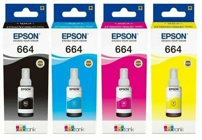 Оригинал! (4шт) Чернила и краска Epson 664,103,108 для Принтера — 15