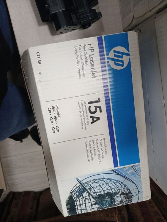 Новый оригинальный картридж HP 15A (C7115A) для LJ 1000/1200 — 1