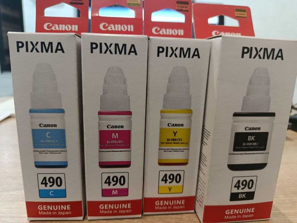 Чернила Canon GI-490 (Комплект Оригинал) — 2