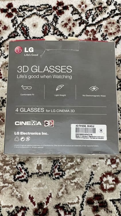3D очки, LG, оригинал — 10