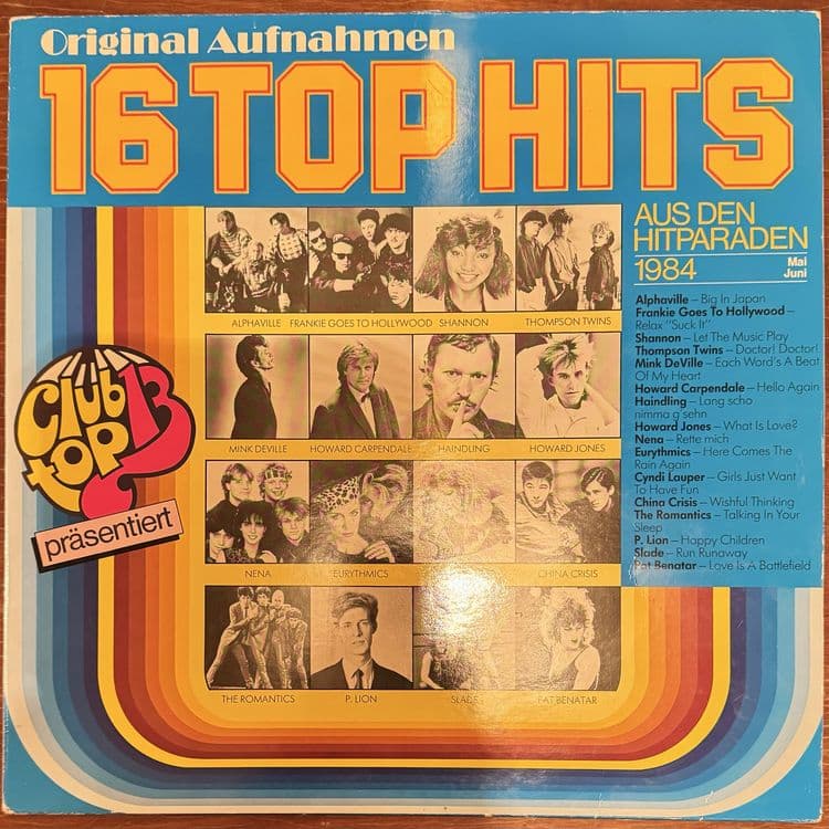 пластинки винил - Мадонна, Сандра, Ottawan, Top Hits — 8