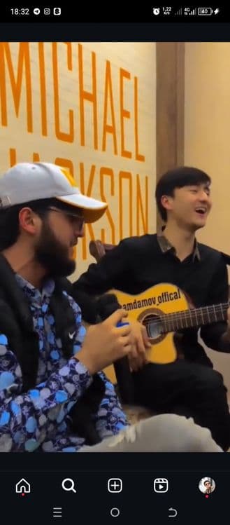 Gitara Shoxrux Ergashev chalgan — 2