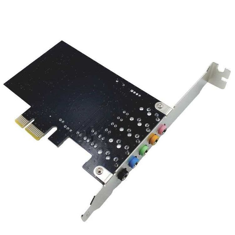 Звуковая карта внутренняя PCI-E 7в1, доставка — 9