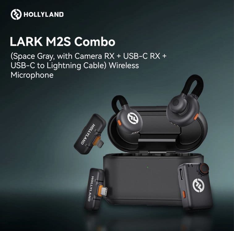 Новый. Lark m2s combo.Hollyland.Для айфона для андроид. Для камер — 2