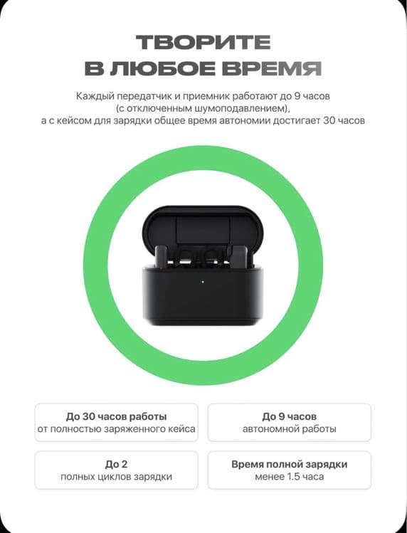 Новый. Lark m2s combo.Hollyland.Для айфона для андроид. Для камер — 7