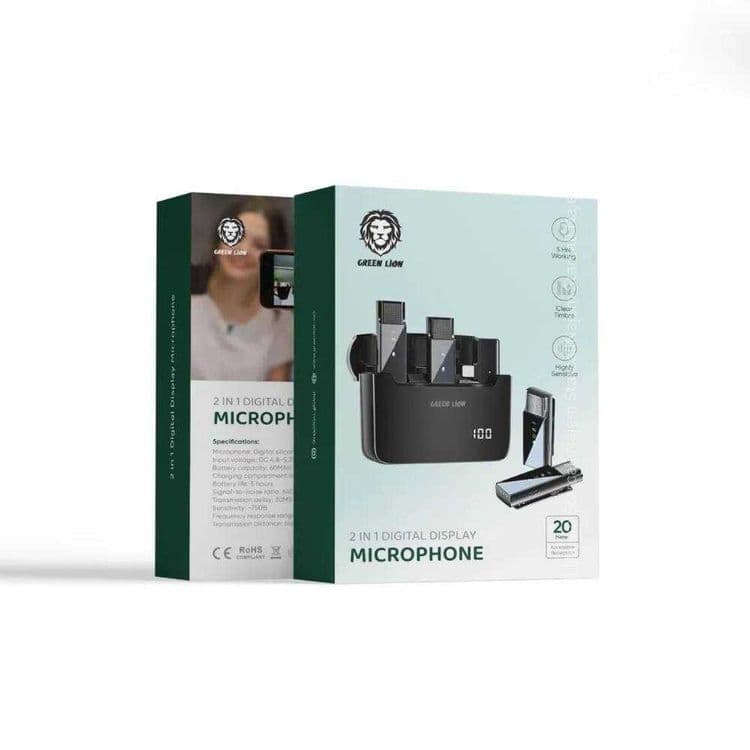 Green Lion microphone Беспроводной микрофон — 3