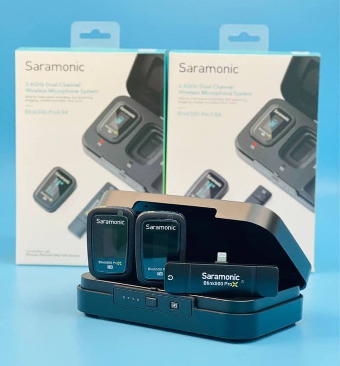 Saramonic blink 500,blink100 U2 b2+ mikrafon петличка iphone typce — 2
