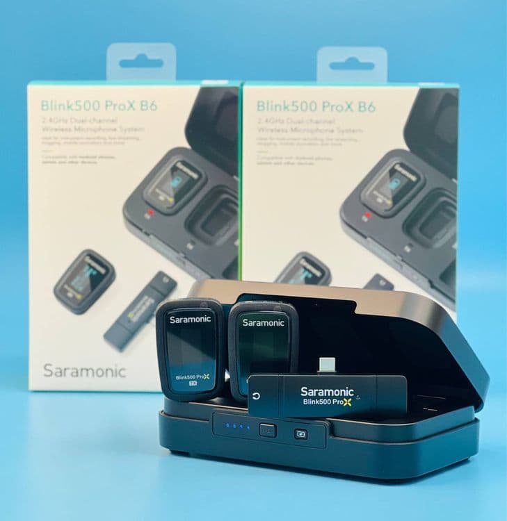 Saramonic blink 500,blink100 U2 b2+ mikrafon петличка iphone typce — 3