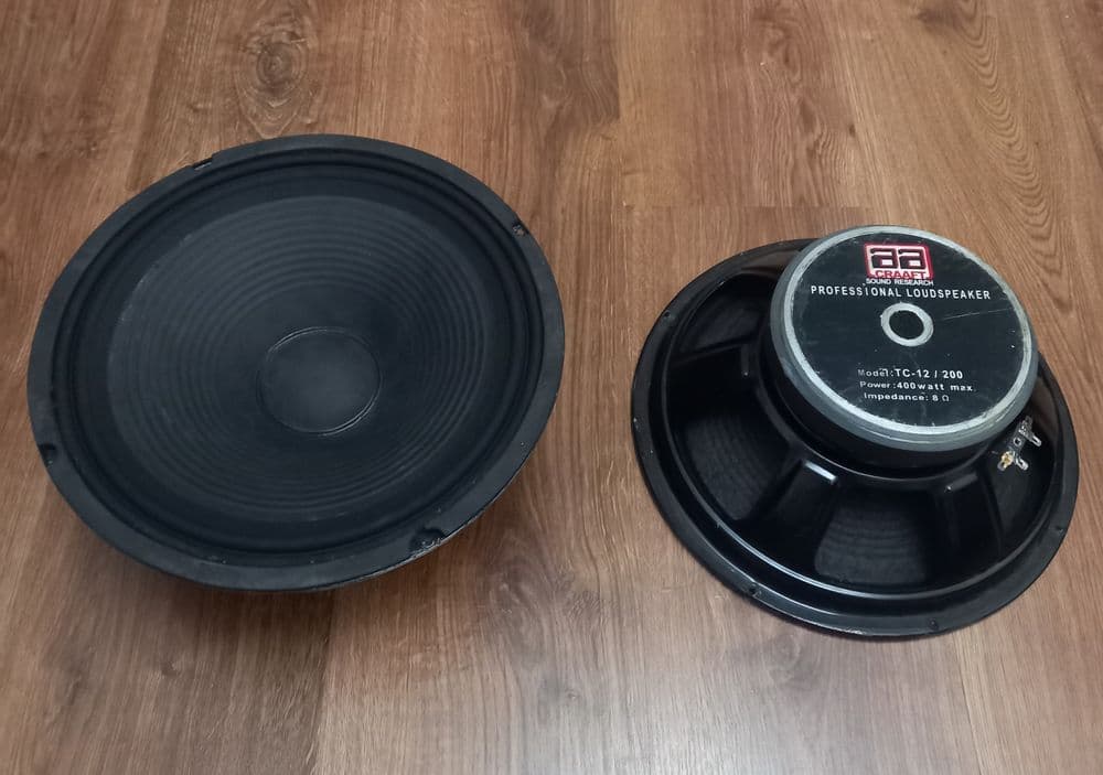 Легкие динамики Craaft 12 и неодимовые JBL 12. — 1