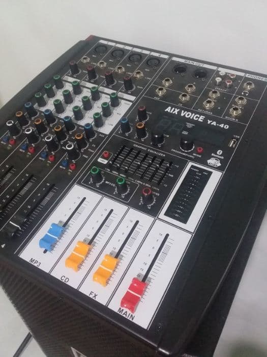 Калонка.Стойка.Усилитель.Пульт.Микщер. Микрофон. Toshkenda! Usb.Блютуз — 2