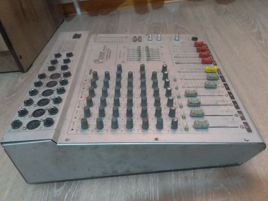 Активный Микшерный Пульт Toshkenda PUDON с Усилитель. 2×600W. Original — 2