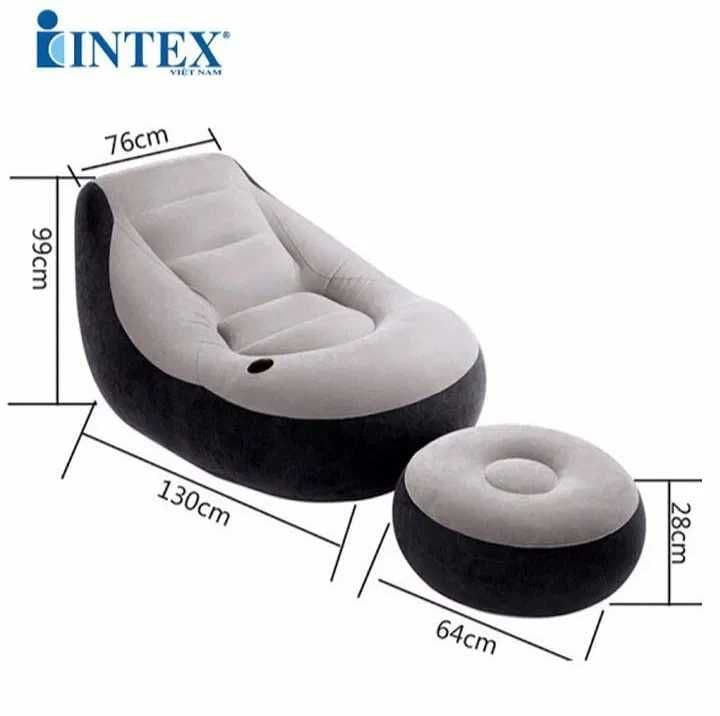 Надувное кресло пуфик диван INTEX Bestwa Доставка — 1