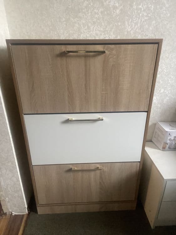 Шкаф полка для обуви 120х75 новая — 2