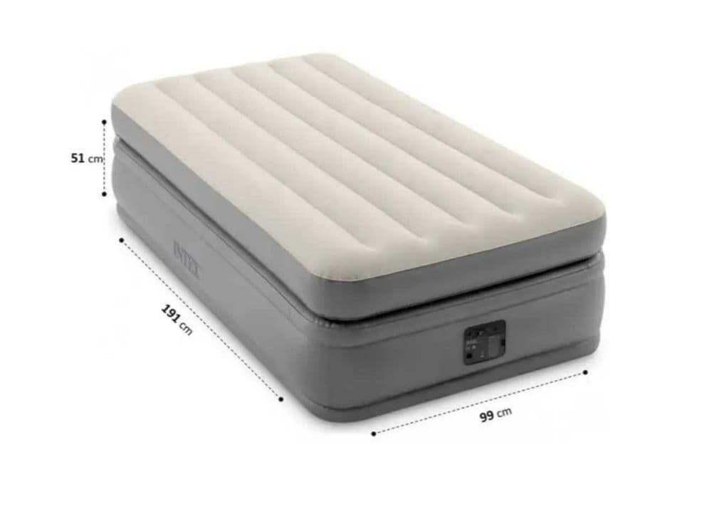 Кровать надувной-191х99х51 см. Intex-64162 Доставка бесплатно — 6