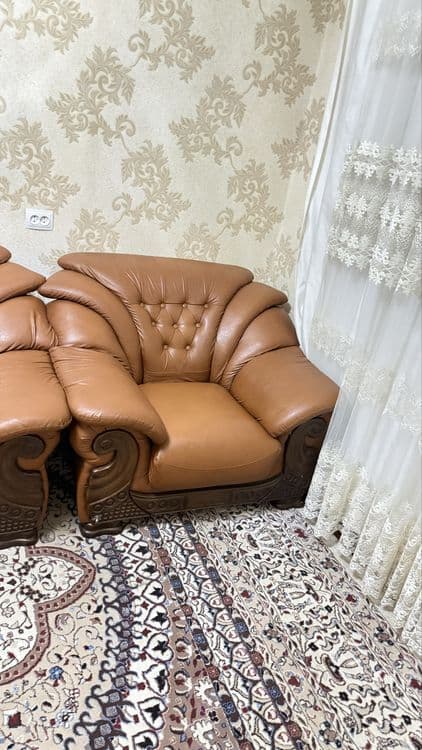 Диван и кресло продается б/у — 7