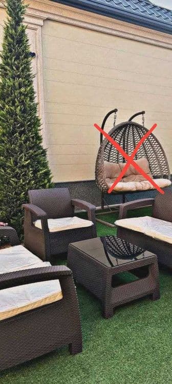 Plastmassa stol stullar optom narxda(bir komplekt narxi ) — 4