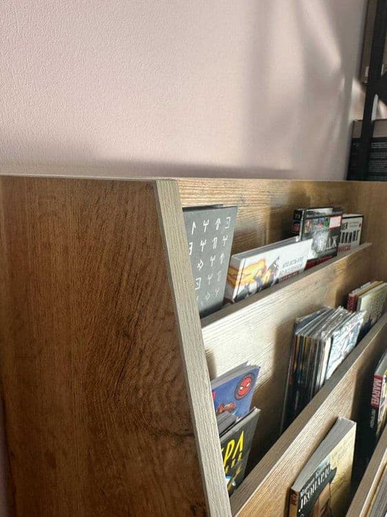Деревянный шкаф для книг, был сделан на заказ, в идеальном состоянии — 1