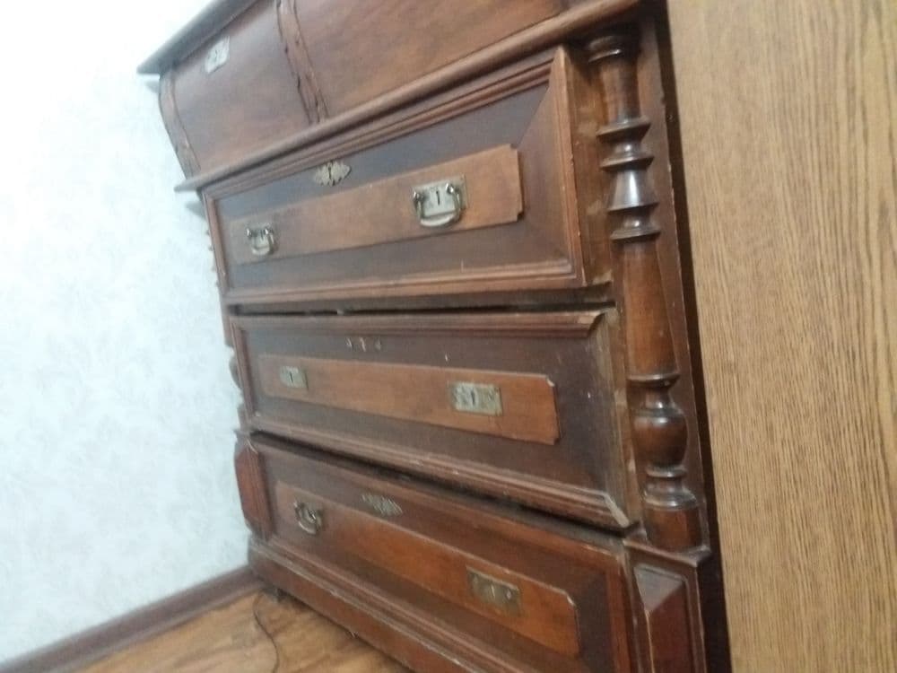 Срочно комод стариный, антикварный, из чистого дерева, — 3