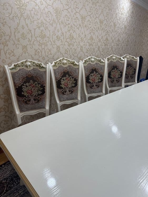Стол стул почти новые 12 стульев — 3