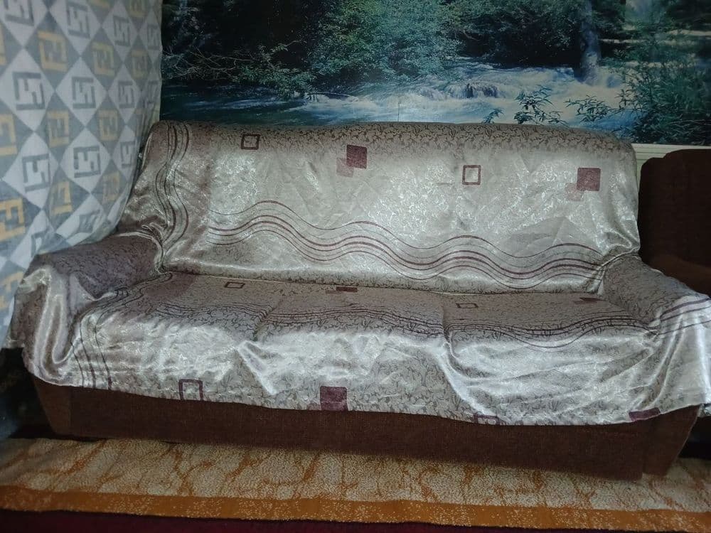 Диван кровать иккта креслоси бор — 2