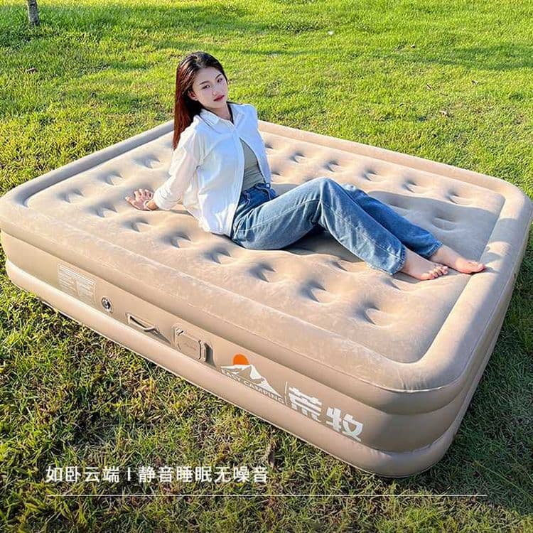 Надувной матрас Кровать само надувающийся двухспальная matras — 8