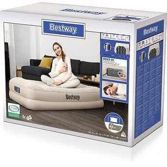Надувная кровать-191х97х42см. Bestway-67694. Доставка бесплатно — 4