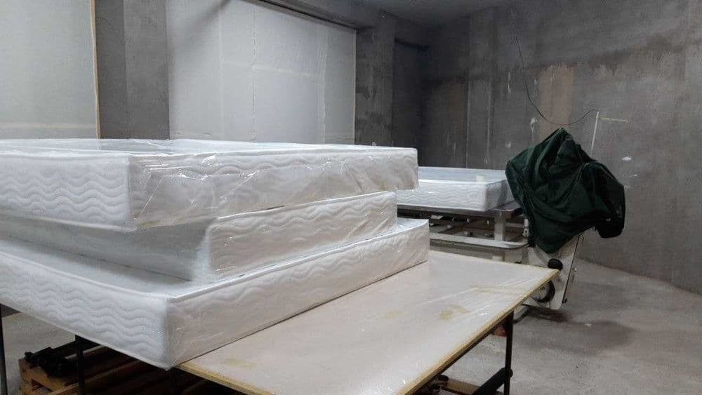 Ортопедик матрас. Цех. Ташкент. Оrtopedik matras. Tsex. Tashkent. — 1